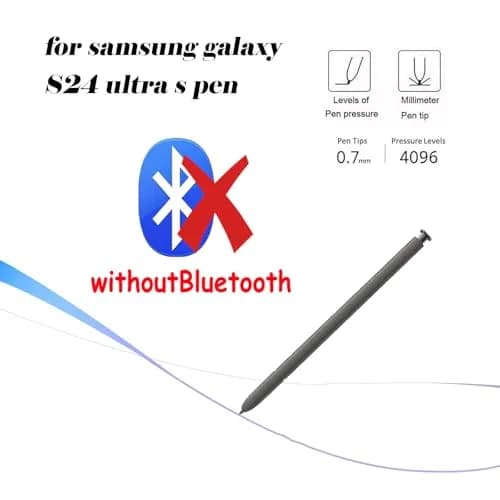 CaoXiong S24 Ultra S Pen Replacement for Samsung Galaxy S24 Ultra Stylus Dark Gray | Durable Aluminum thumbnail 2
