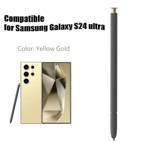 LiXiongBao S24 Ultra S Pen Replacement for Samsung Galaxy S24 Ultra Stylus, Yellow Gold (1 Pen) thumbnail 4
