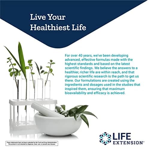 Life Extension TMG 500 mg Liquid Vegetarian Capsules (120 Count) | Supports Healthy Homocysteine Levels thumbnail 7