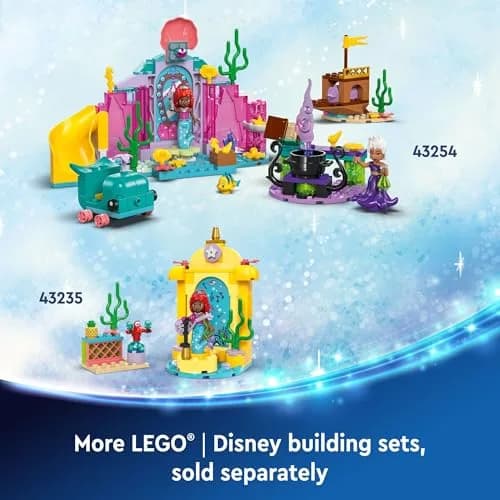 LEGO Disney Princess Ariel's Music Stage Building Toys - Pretend Play Little Mermaid Toys for Girls & Boys, Ages 4+ Years - Gift Ideas for Kids (60 pcs, Multicolor) thumbnail 6
