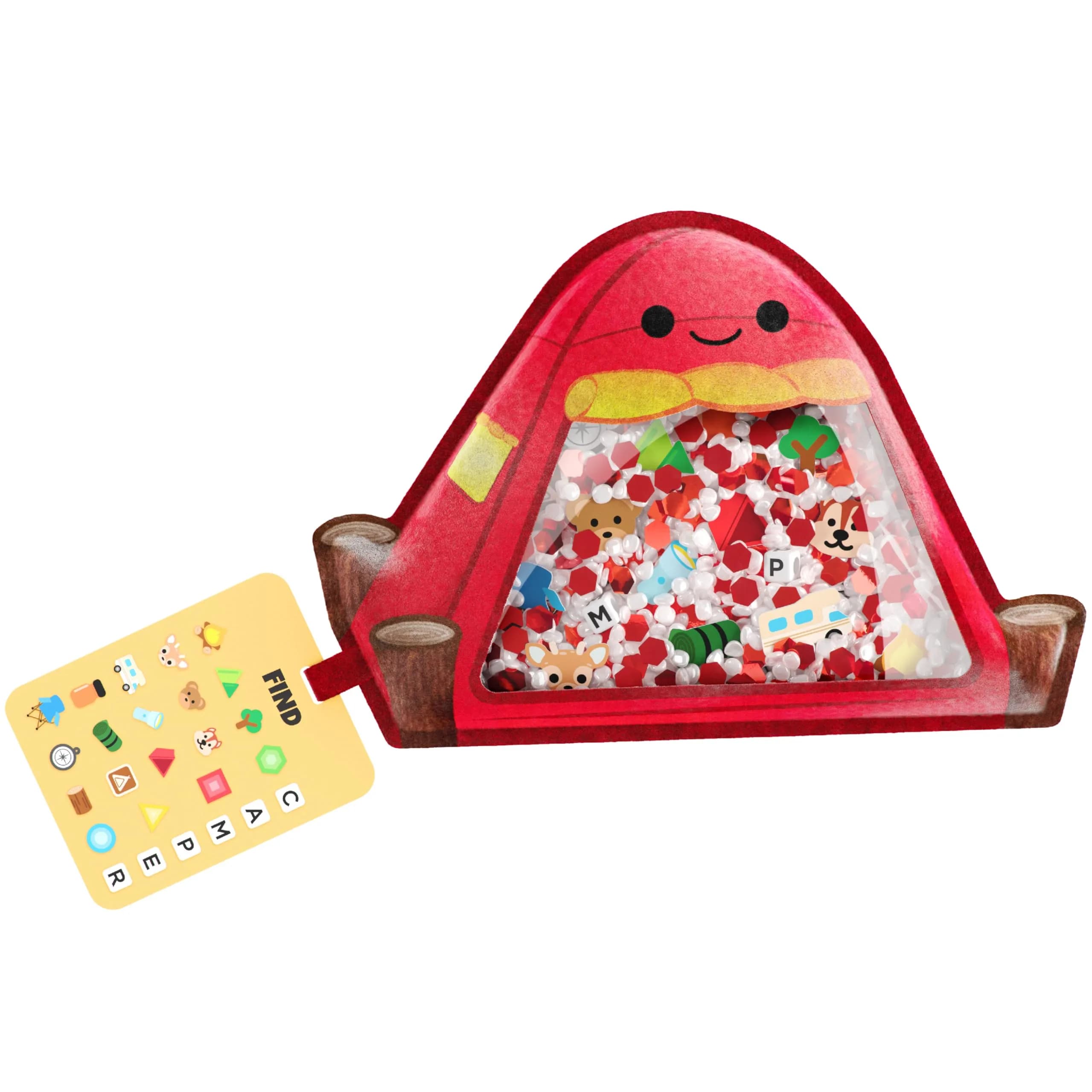 Vango BIZYBOO Chill Bill Seek & Find Plush Toy | Educational Game for Kids 2+ (0.082 kg) — Smores