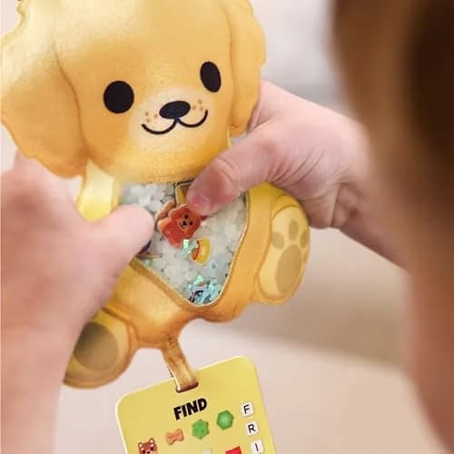 Vango BIZYBOO Marshy Seek & Find Plush Toy | Educational Game for Kids 2+ (Polyester, Multicolor) thumbnail 4