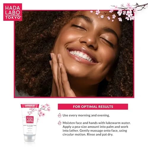 Hada Labo Tokyo Gentle Hydrating Foaming Facial Cleanser 15oz Pack of 3 | Fragrance-Free Sensitive Skin thumbnail 6