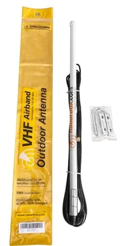 AirNav Radar VHF Airband 118-136 MHz Outdoor Antenna with SMA Connector | Long-Range VHF Reception thumbnail 4