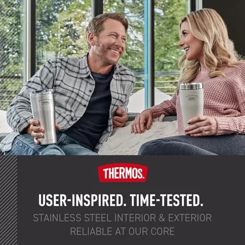 THERMOS ICON SERIES Stainless Steel Tumbler 590ml (16 oz) | Vacuum Insulated for Hot & Cold Drinks thumbnail 5