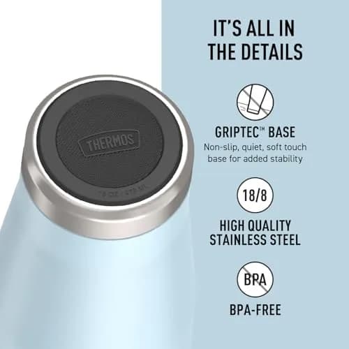 THERMOS ICON SERIES Stainless Steel Mug Glacier 16 oz | Keeps Drinks Hot or Cold thumbnail 4