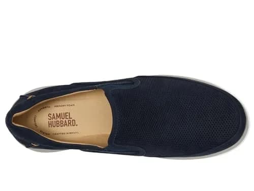 Samuel Hubbard Olema Slip-On Navy Nubuck 8.5 D (M) | Trendsetting Leather Loafer for Men thumbnail 3