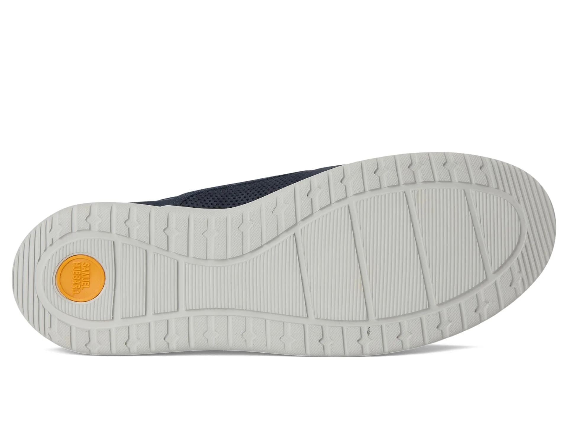 Samuel Hubbard Olema Slip-On Navy Nubuck Leather Shoes | Wide Fit, Casual Comfort, Made in Brazil - view 4