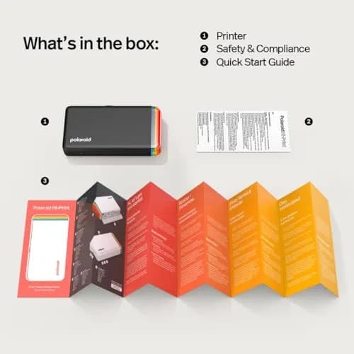 Polaroid Hi-Print 2nd Gen Bluetooth Photo Printer 2x3 Inch Prints | Black Printer Only (9129) thumbnail 8