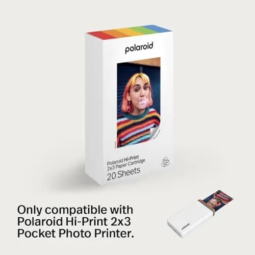 Polaroid Hi-Print 2nd Gen Bluetooth Photo Printer 2x3 Inch Prints | Black Printer Only (9129) thumbnail 9