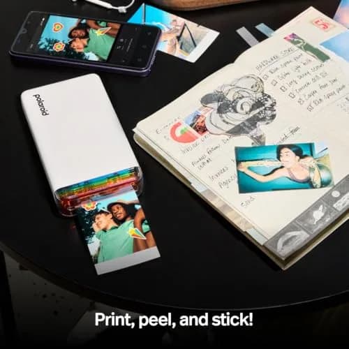 Polaroid Hi-Print 2x3 Pocket Photo Printer Gen2 Black with 40 Photos | Dye-Sublimation Bluetooth Printer thumbnail 2