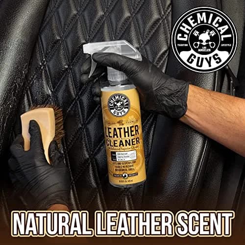 Chemical Guys Leather Cleaner and Conditioner Kit with Brush | Complete Leather Care for All Surfaces thumbnail 4