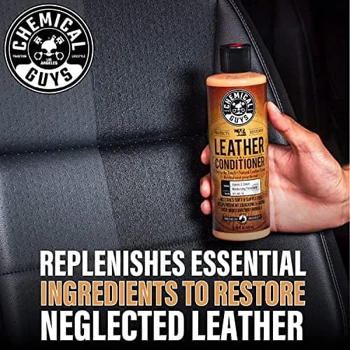 Chemical Guys Leather Cleaner and Conditioner Kit with Brush | Complete Leather Care for All Surfaces thumbnail 5