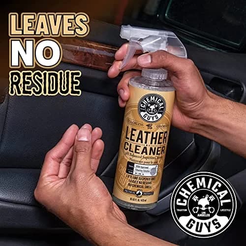 Chemical Guys Leather Cleaner and Conditioner Kit with Brush | Complete Leather Care for All Surfaces thumbnail 6