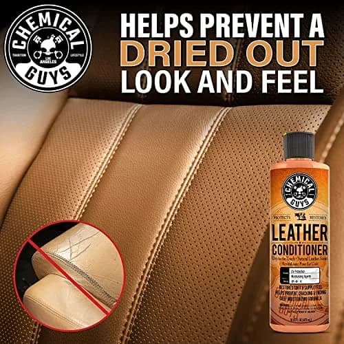 Chemical Guys Leather Cleaner, Conditioner & Total Interior Bundle, 16 Fl Oz (48 Fl Oz Total) | USA-Sourced Auto Interior Care Kit thumbnail 4