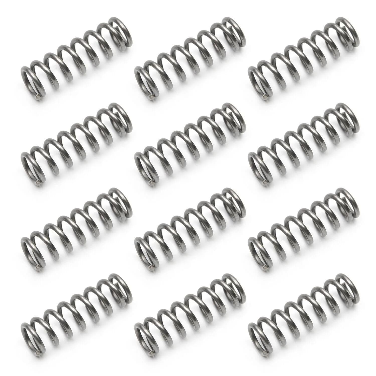 Cilky 304 Stainless Steel Compression Springs 0.5mm x 6mm x 20mm (20-Pack) — 0.3*4*25mm / 20pcs