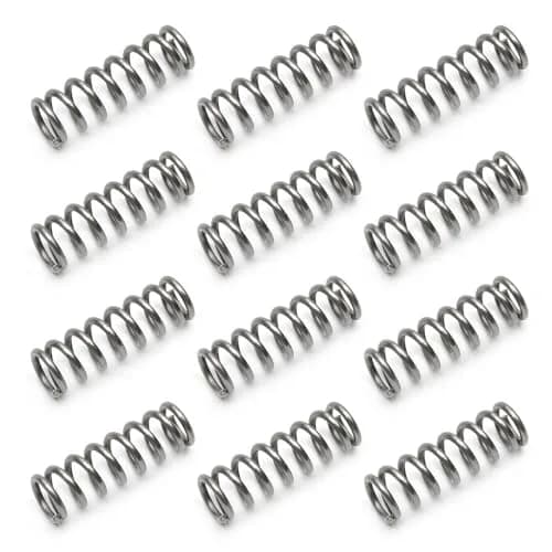 Cilky 304 Stainless Steel Compression Springs 0.3mm x 4mm x 25mm | Pack of 20 for DIY Projects thumbnail 1