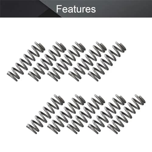Cilky 304 Stainless Steel Compression Springs 0.3mm x 4mm x 25mm | Pack of 20 for DIY Projects thumbnail 6