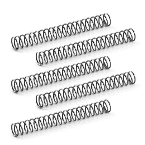 Cilky Small Compressed Springs 0.5mm Wire x 6mm OD x 25mm Length (20-Pack) | Stainless Steel Repair Parts thumbnail 5