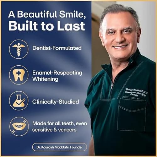 Lumineux Whitening Duo Set 21 Strip Treatments & 2 Pack Toothpaste | Peroxide-Free Enamel-Safe Whitening thumbnail 6
