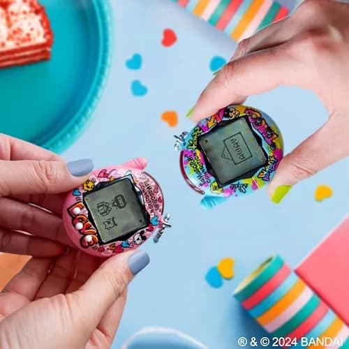 Tamagotchi Connection True Friends - Blue Graffiti and Pink Graffiti | Interactive Virtual Pet for Kids 6+ thumbnail 2