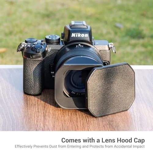 JJC Lens Hood for Nikon NIKKOR Z 40mm F2 (SE), Z 40mm F2 & Z 26mm F2.8 Lens | Aluminium Alloy No Vignetting with Cap thumbnail 5