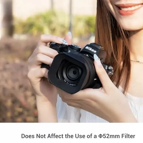 JJC Lens Hood for Nikon NIKKOR Z 40mm F2 (SE), Z 40mm F2 & Z 26mm F2.8 Lens | Aluminium Alloy No Vignetting with Cap thumbnail 6