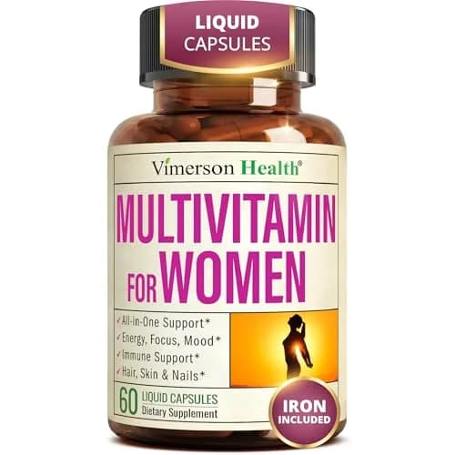 Vimerson Health Multivitamin for Women 60 Liquid Capsules thumbnail 1