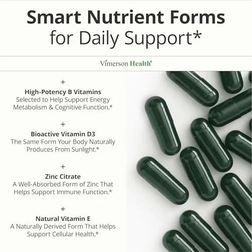 Vimerson Health Multivitamin for Women 60 Liquid Capsules thumbnail 6