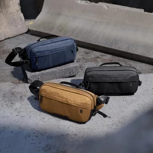 tomtoc 5.5L X-Pac Sling Crossbody Bag for Nintendo Switch 2/ROG Xbox Ally X | Urban Waterproof Design thumbnail 8