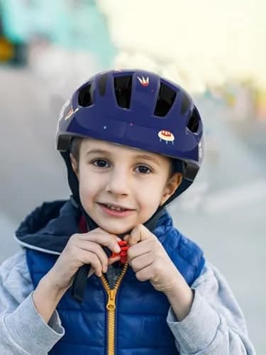 XJD Toddler Helmet Design Blue | Adjustable Fit Multi-Sport Kids Bike Helmet for Age 1-8 Years, 52-56 cm thumbnail 8
