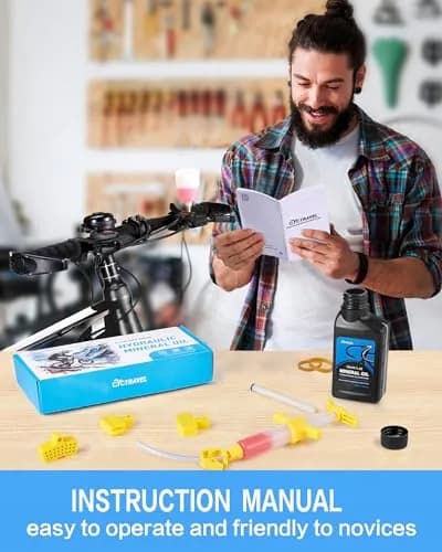 cyctravel Hydraulic Brake Bleed Kit for Shimano Disc Brakes 150ml (5 Fl Oz) | USA Import with Mineral Oil thumbnail 6