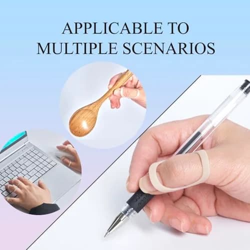 UAKIKAU Oval Finger Splint 8 pcs, Medium (1.5-2.7 Inches) | Supports Mallet, Trigger, Arthritis Fingers thumbnail 7