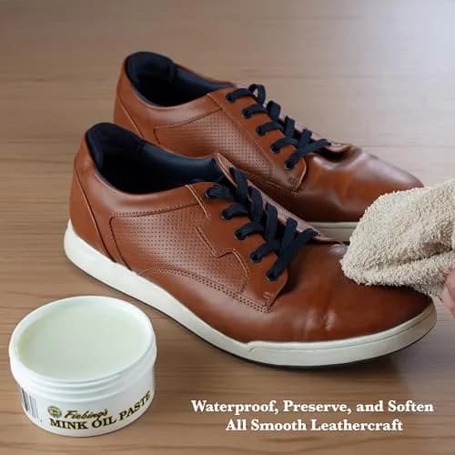 Fiebing's Mink Oil for Leather Boots 2 Pack | Waterproof & Preserves Leather (6 oz Each) thumbnail 6