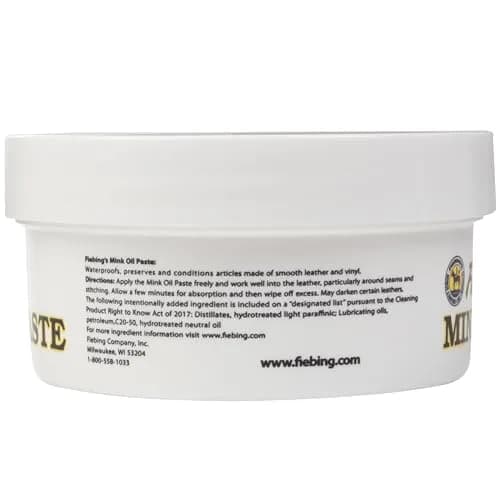 Fiebing's Mink Oil for Leather Boots 2 Pack | Waterproof & Preserves Leather (6 oz Each) thumbnail 8