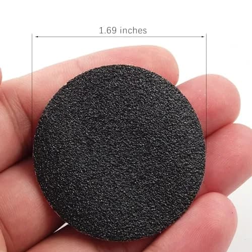 I·B·N G 60pcs Sandpaper Refill Discs for Electric Foot File 1.69" Diameter | Fine 180 Grit thumbnail 6