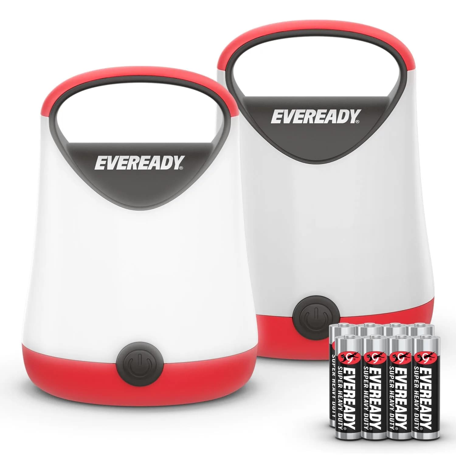 Eveready LED Camping Lantern X-250 (2-Pack, 250 Lumens) | 100 Hour Run-time, Water Resistant - main product image