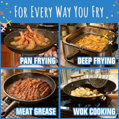 FryAway Super Fry Oil Solidifier 3-Pack | Solidifies 4.5 Gallons of Oil, Made in USA thumbnail 6