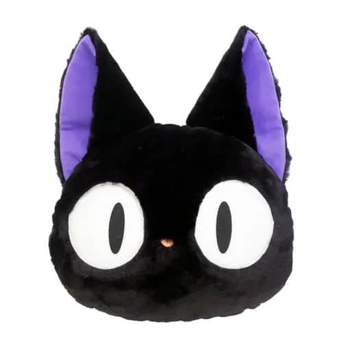 Studio Ghibli Kiki's Delivery Service Jiji Nakayoshi Plush (Flat) 38 cm (14.96 inches) | ASTM Tested Toy Figure — Jiji Nakayoshi Plush (Flat)