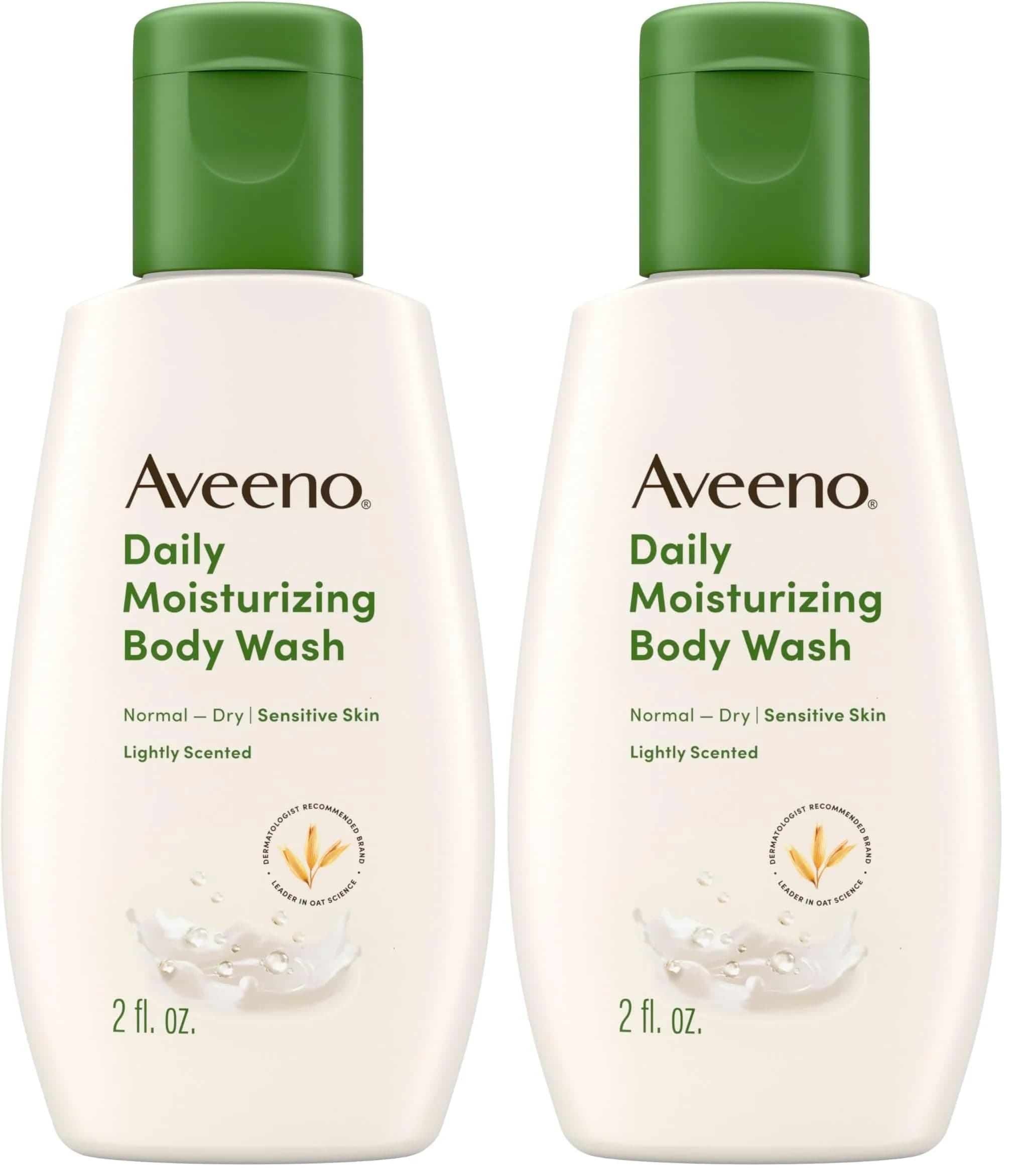 Aveeno Daily Moisturizing Body Wash 200ml (6.76 Fl Oz) | Prebiotic Oat for Dry Sensitive Skin - main product image