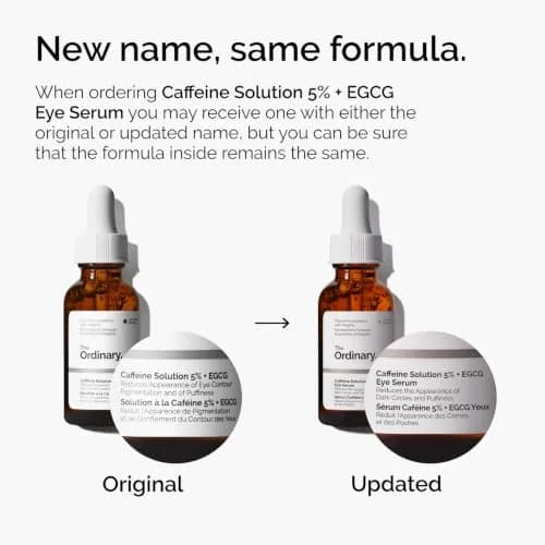 The Ordinary Caffeine Solution 5% + EGCG Eye Serum 60ml (2 Fl Oz) | Reduces Puffiness & Dark Circles thumbnail 8