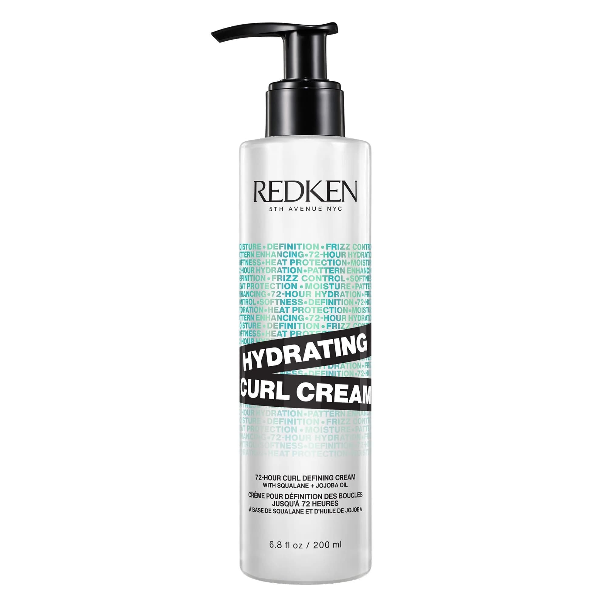 Redken Hydrating Curl Cream for Curly Hair 200ml (6.8 Fl Oz) | 72-Hour Curl Definition & Hydration - main product image