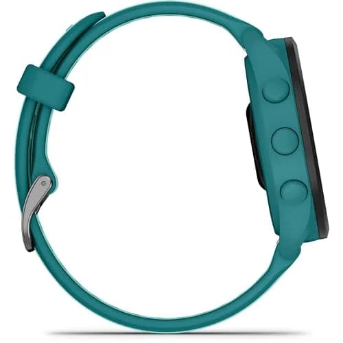 Garmin Forerunner® 165 Music Running Smartwatch 43mm Turquoise | AMOLED Touchscreen with GPS & Music Storage thumbnail 3