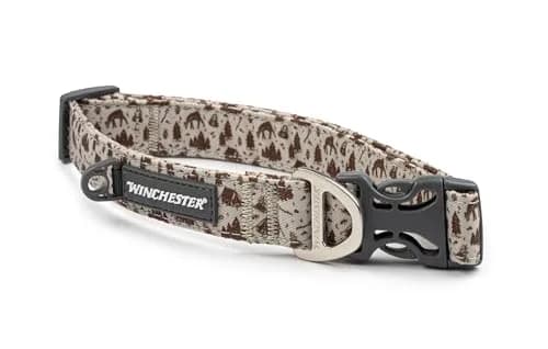 World of Winchester Dog Collar Extra Large | Stylish & Durable Camping Collage thumbnail 1