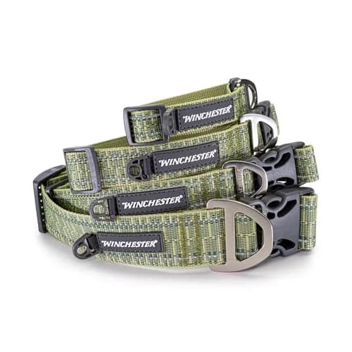 World of Winchester Signature Ombre Dog Collar Smoke Pine, Medium (1.4cm W x 19.7cm L) thumbnail 2