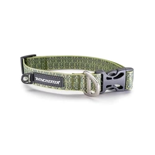 World of Winchester Signature Ombre Dog Collar Smoke Pine, Small (1.2 cm x 16.5 cm) | Durable & Reflective for Active Dogs thumbnail 1