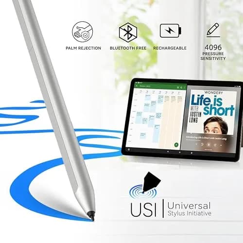 MITATTOK Rechargeable Active Stylus Pen 1.6mm | USI Certified for Touchscreen Tablets & Chromebooks thumbnail 9