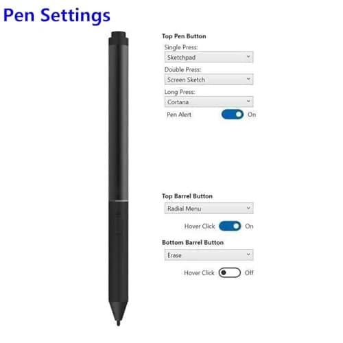 MITATTOK Stylus Pen for HP Elite x2 1013 G3 & Pro x2 612 G2 | Silver, Compatible with Wacom AES (70-120c) thumbnail 8