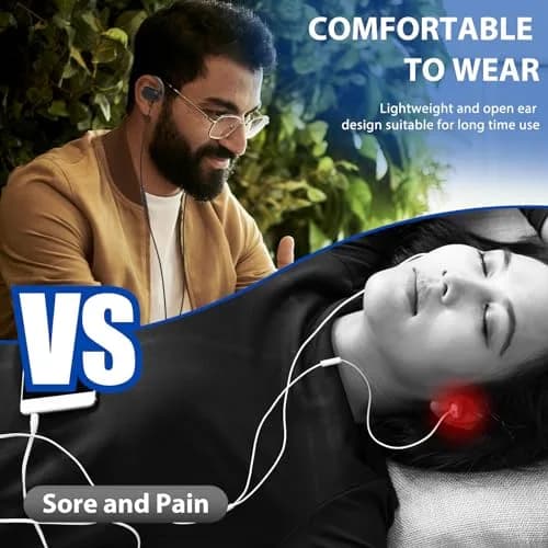 ASKUBSKU Open Ear Earbuds Wired USB C for Samsung S26 Ultra S25 S24 S23 A17 | Sport, Workout & Calls thumbnail 4