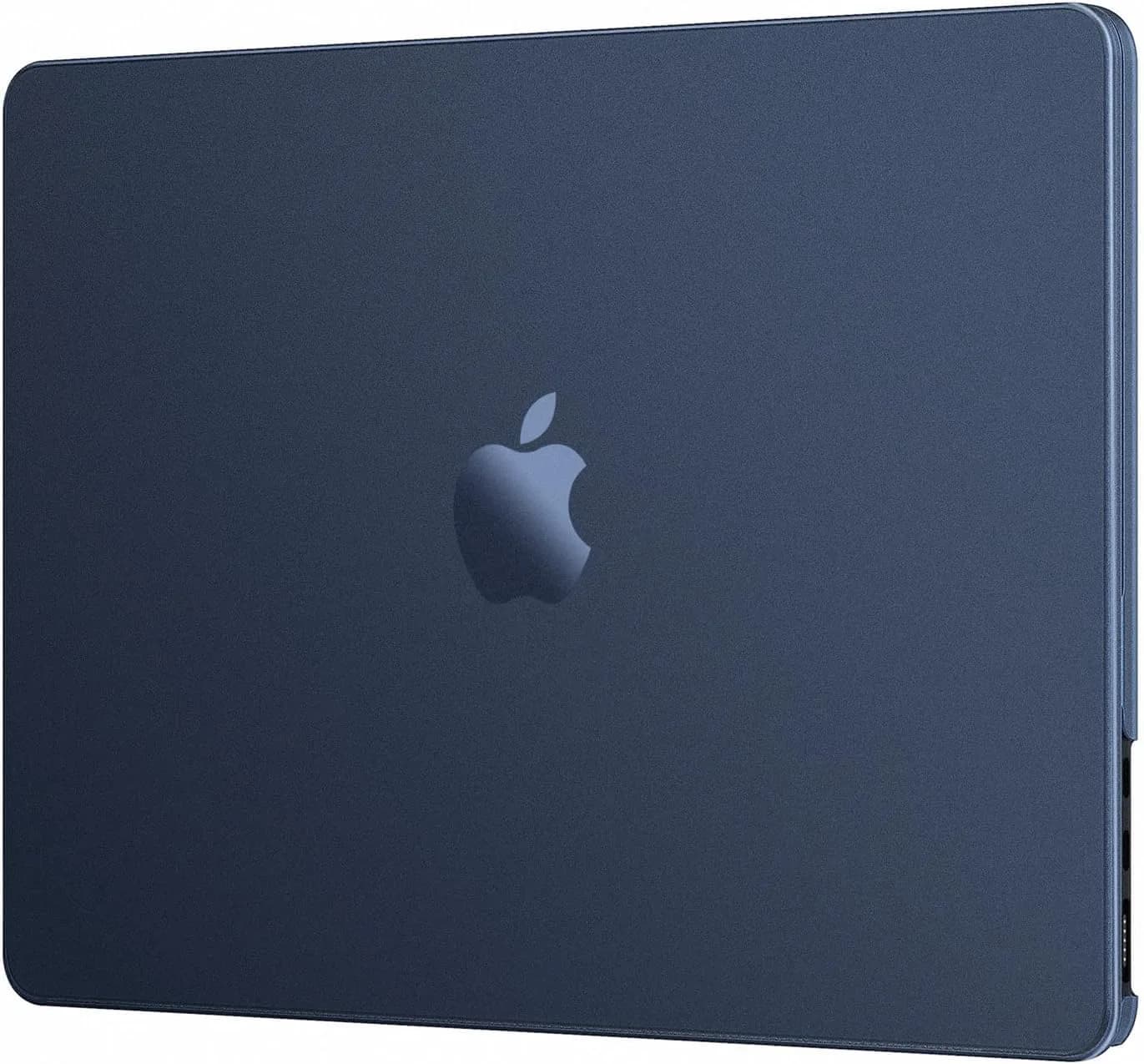 EooCoo Case for MacBook Air 13.6 Inch | Matte Clear, Slim & Protective (70-120 chars) — Midnight Clear / Macbook Air 15 Inch